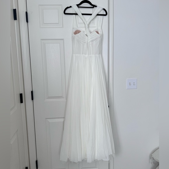 Wtoo by Watters Keala Ruched Corset Wedding Gown Anthropologie BHLDN - Picture 6 of 10